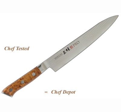 Zanmai Knife, as featured in Bon Appetite Magazine