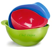 Earth Friendly Green Mixing Bowls