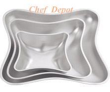 Pillow Wedding Cake Pan Set