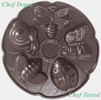 Garden Bugs Cake Pan