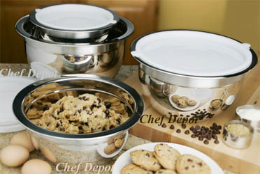 Heavy Duty Stainlesss Steel Mixing Bowls