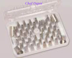 55 pc. Ateco Pastry Tip Set