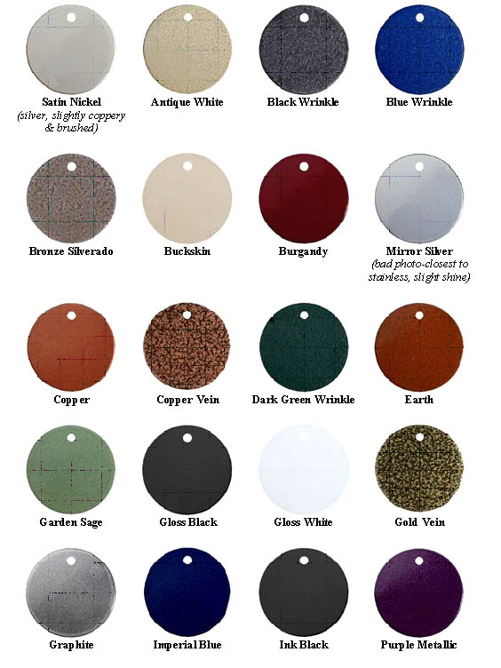 Metal Colors