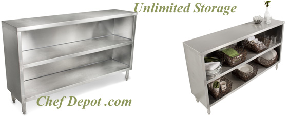 Stainless Steel Kitchen Buffet Table