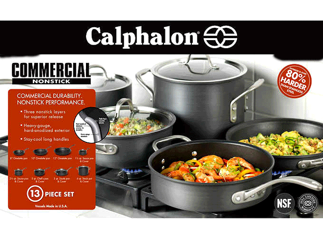 Pot Pan Sets Cookware Stock Pots Professional Calphalon