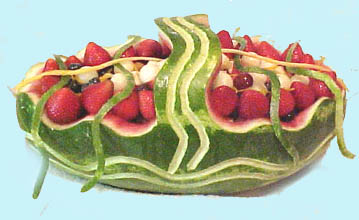 Simple Watermelon Basket