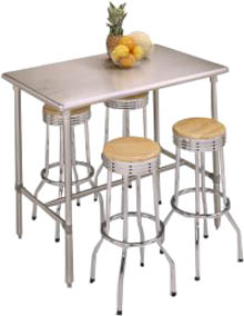 Cucina Classico Stainless Steel Table