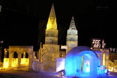 Ice Carving Competition