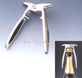 Champagne bottle opener