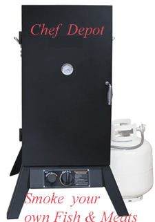 Heavy Duty Gas Smoker