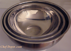 Stainless Steel Nesting Mixing Bowls