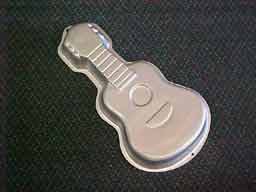 Guitar Cake pan