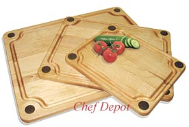 Cutting Board With Non Slip Silicone Feet
