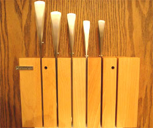 Chroma Magnetic Knife Block designed by Piotr Babel