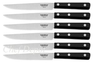6 piece Earth Steak Knife Set