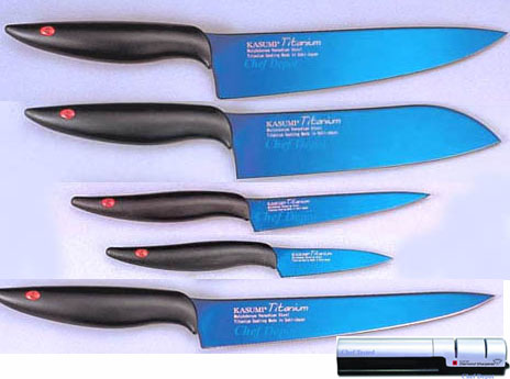 kitchen knives. Kasumi Chef Knife set