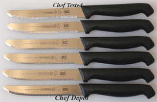 6 Piece Serrated Steak Knife Set