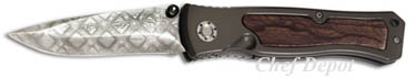 Boker Leo Damascus Pocket knife