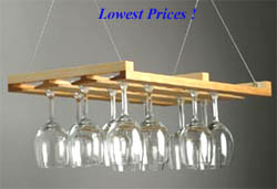 Hanging Stemware Rack