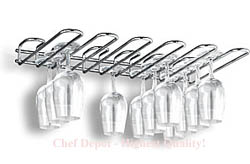 Chrome Stemware Rack