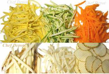 How to Julienne and Slice Cut Vegetables with a Mandoline