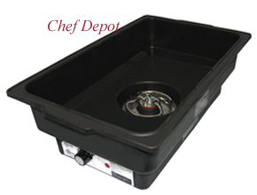 Powder Coated Steel Electric Chafing Dish Insert fits most Chafers