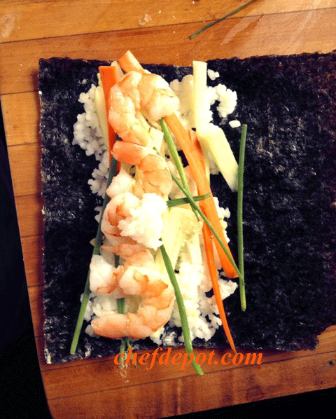 Make good fresh sushi recipes, get the best sushi tools