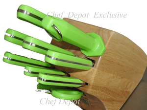 Mundial riveted colors Forged Cutlery Sets