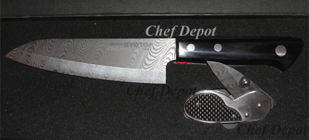 6.25 in. Kyotop Ceramic Chef Knife plus bonus pocket knife