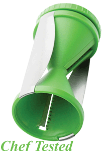 Green Julienne and Grater Spiral Cutter Set