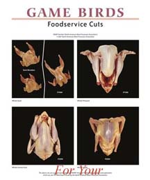 Gamebirds Poster Cuts Chart