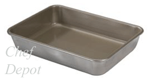  non stick brownie / cake pan with locking lid