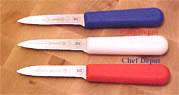 Red, White and Blue Paring Knives