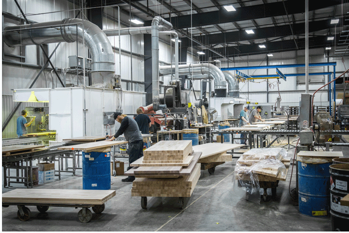 The Largest Butcher Block factory - John Boos