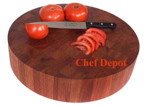 Chef Depot Exclusive Round Lyptus Block