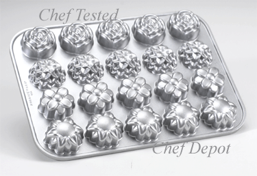 Petit Fours Cupcakes and Cake Pans