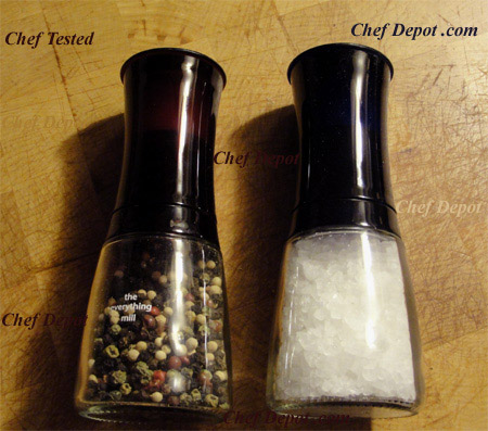 Ceramic Salt & Pepper & Everything Mills