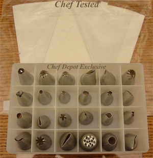 24 pc. Economy Pastry Tip Set