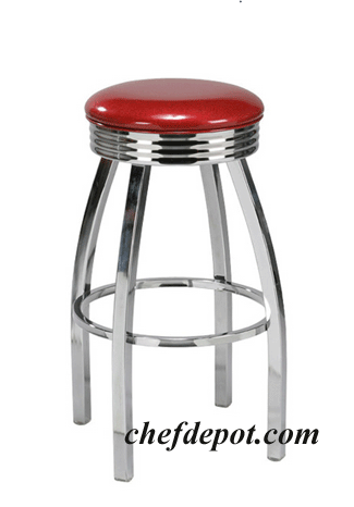 Red Designer Bar Stool