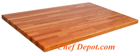 Edge grain blended Cherry Wood Counter Top