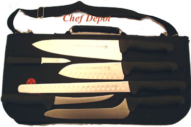 Soft Grip Chef Knife Set