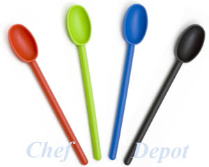 Colored Poly Cooking Spoons