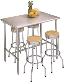 Cucina Classico Stainless Steel Table