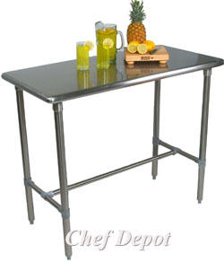 Cucina Classico Stainless Steel Table