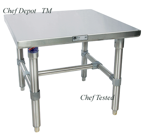This Commercial Quality Stainless Steel Equipment Stand is made in USA