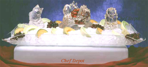 Ice Carving and Ice Sculpture display tray