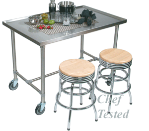 Cucina Stainless Steel Table