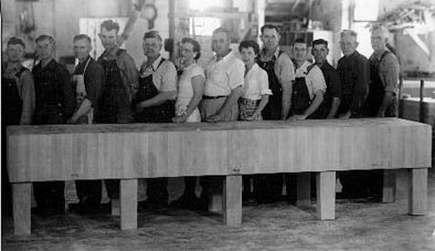 The Largest Butcher Block in Existance, by John Boos