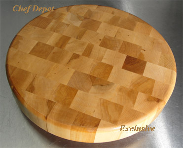 Maple Lazy Susan Chopping Block