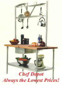 Grandioso Kitchen Island Workstation